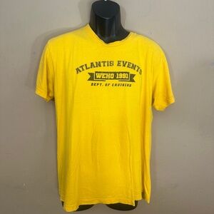 Atlantis Cruises T Shirt Large Vintage gently worn 100% cotton
